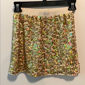Crewcuts sequined Skirt! Size 6/7 & lined! Excellent condition!